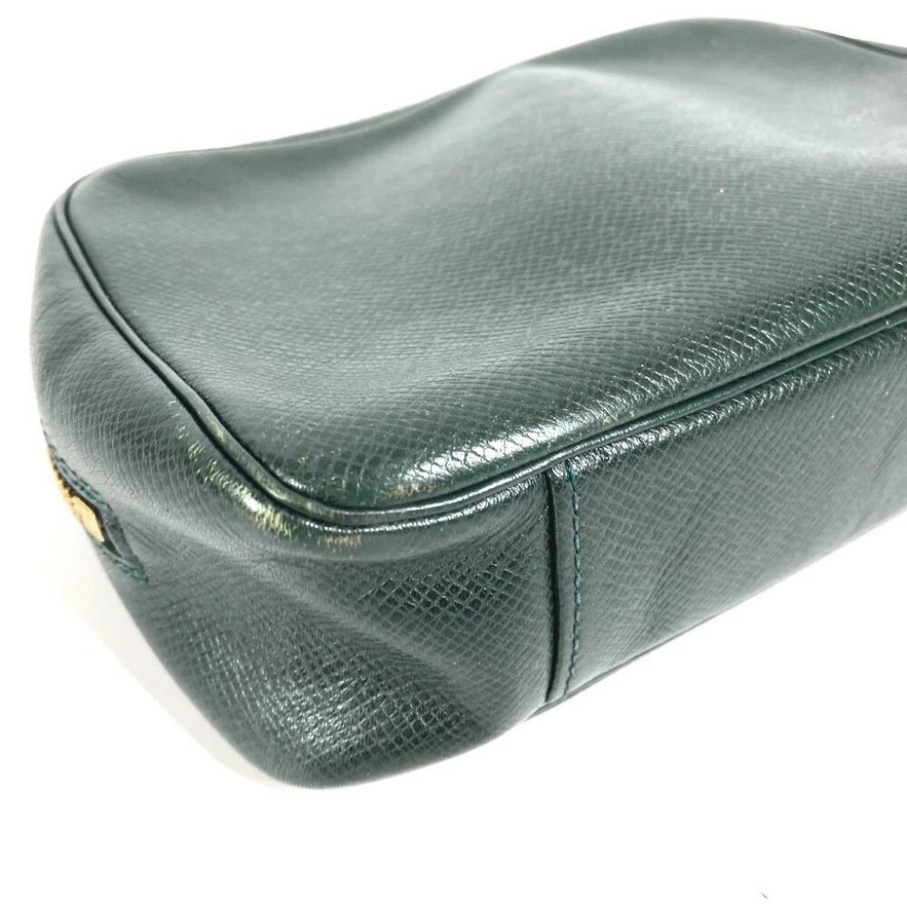 LOUIS VUITTON Taiga Accessory Makeup Pouch Cosmetics Pouch Clutch Bag - Picture 15 of 16
